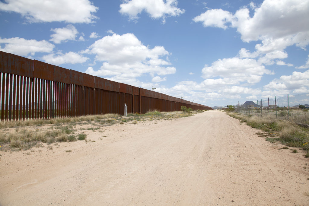 Borderwall between Mexico and United States