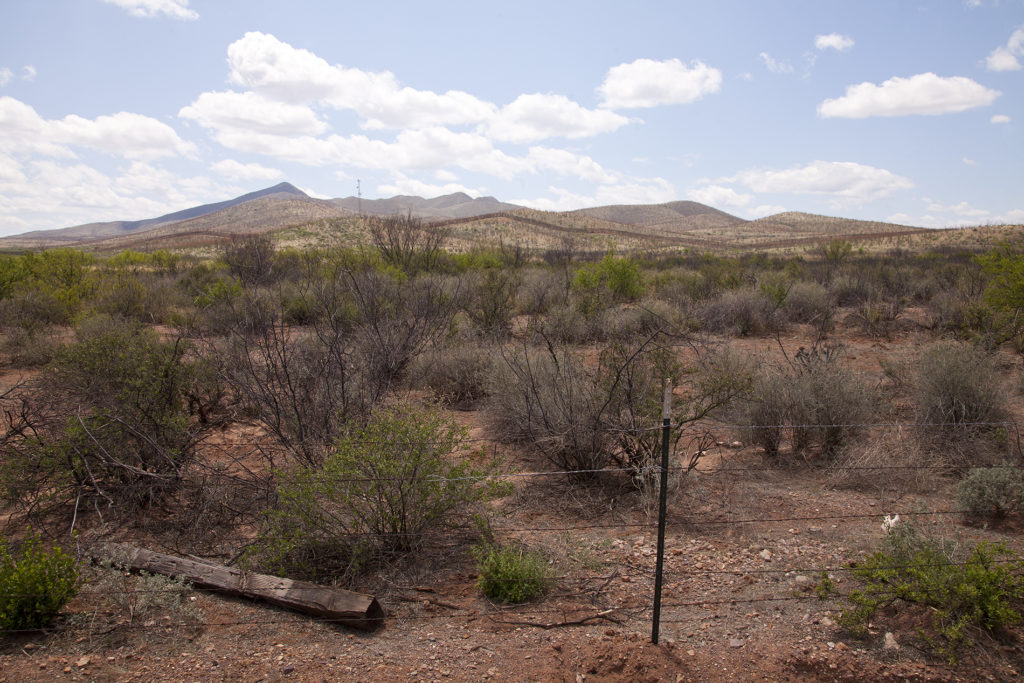 Borderwall between United States and Mexico