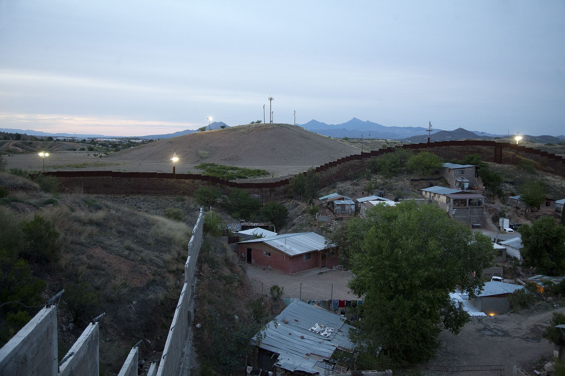 Borderwall between Mexico and United States