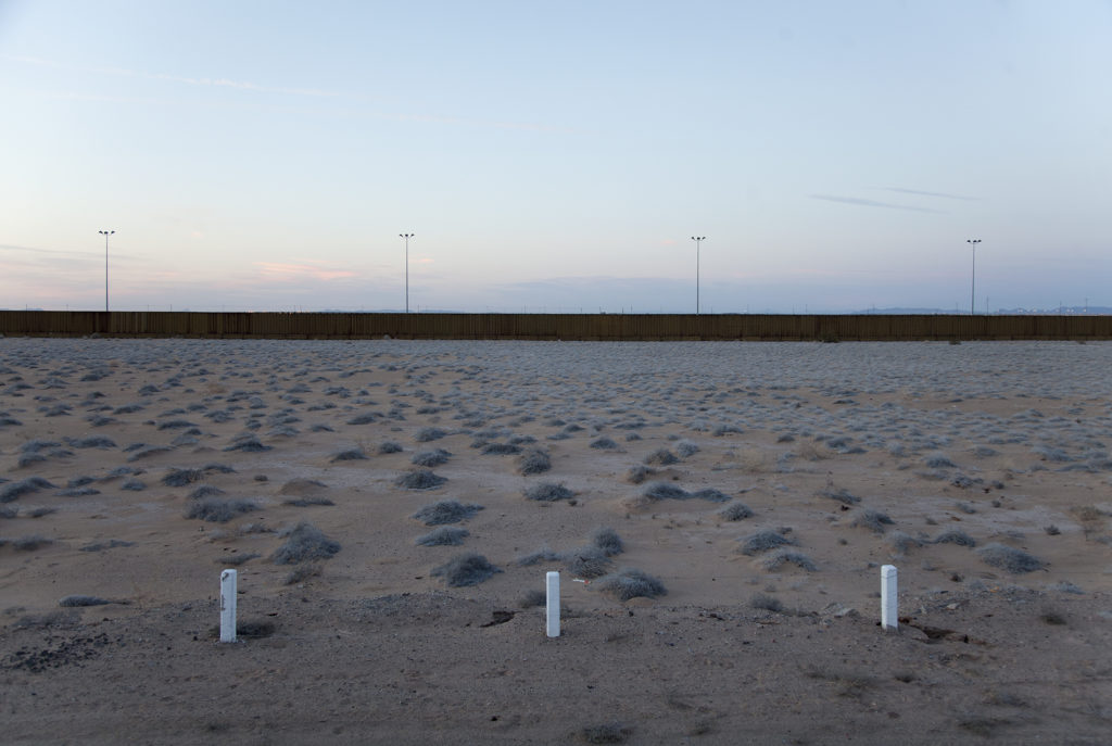 Borderwall between Mexico and United States