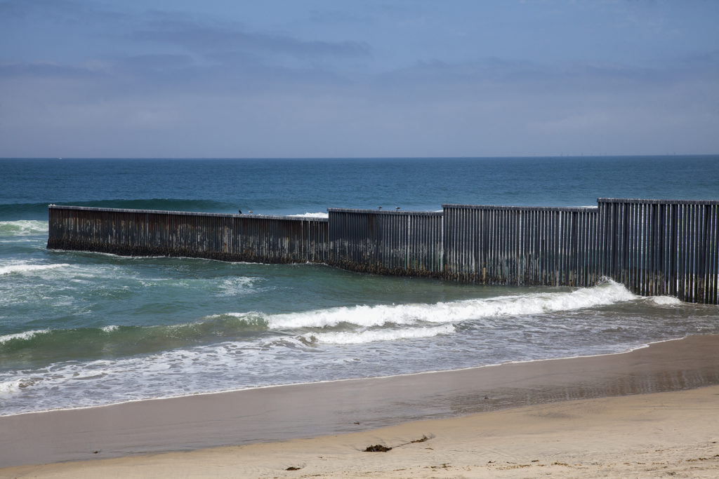 Borderwall between Mexico and United States