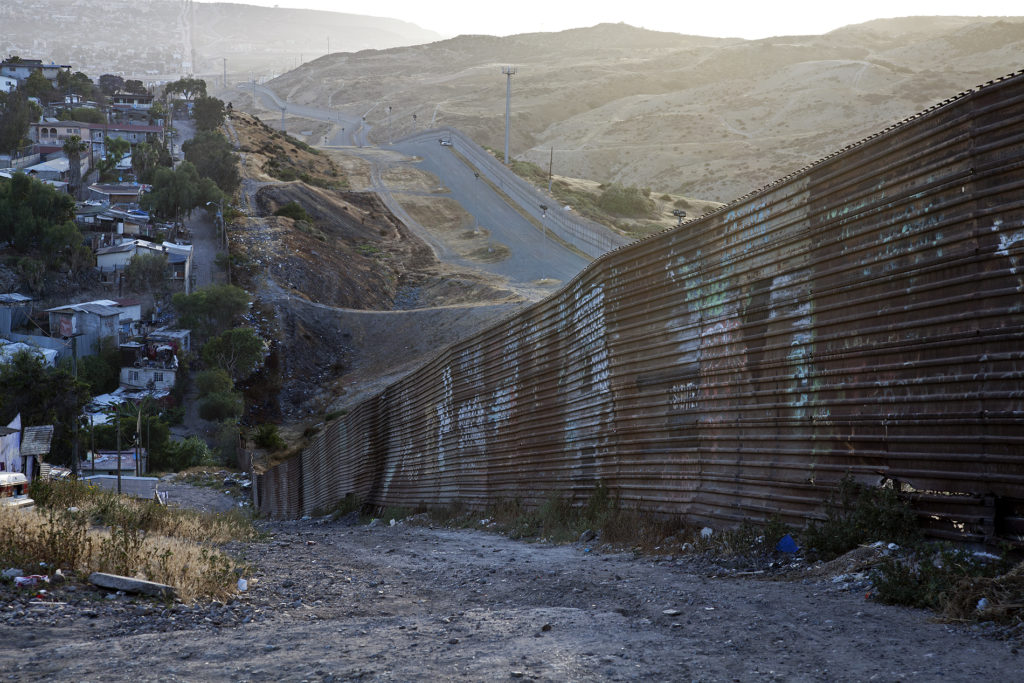 Borderwall between Mexico and United States