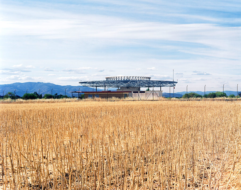 VOR radio navigation system for aircrafts in Robledillo, Spain