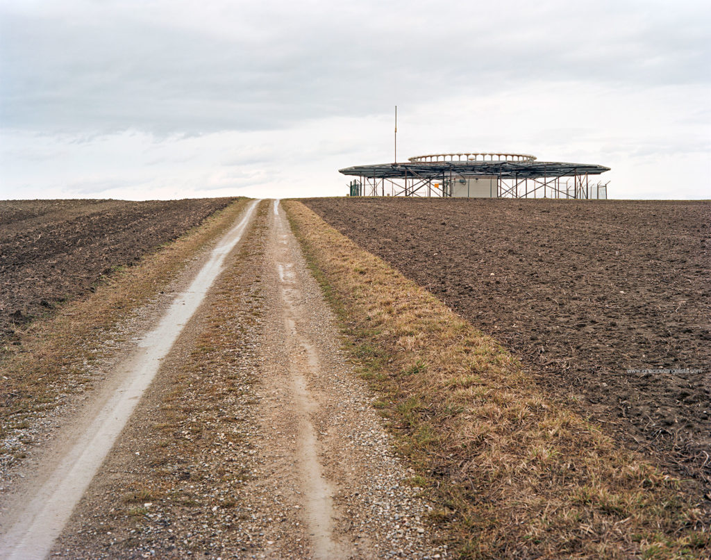 VOR radio navigation system for aircrafts in Walda, Germany